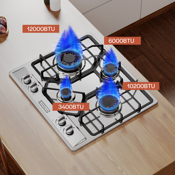 Empava 24" Natural Gas Cooktop & Reviews Wayfair